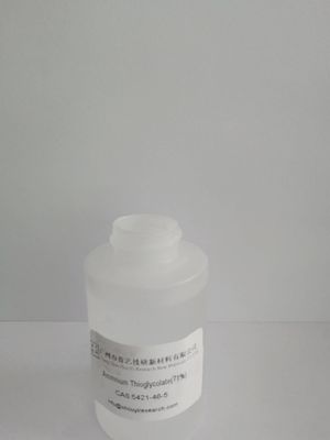 pH 7,2 Thioglycolate d'ammonium Perme Soluble dans l'eau 0,01 mmHg Pression de vapeur