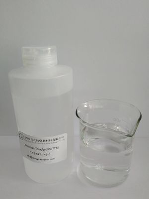 Sécurité Acide thioglycolique d'ammonium Densité 1,14 G/cm3 Risque d'irritation de la peau