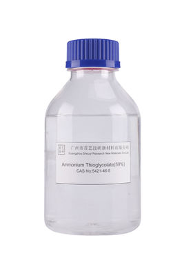 Point de fusion -14 degrés Risque de sécurité de l'acide thioglycolique d'ammonium inhalé