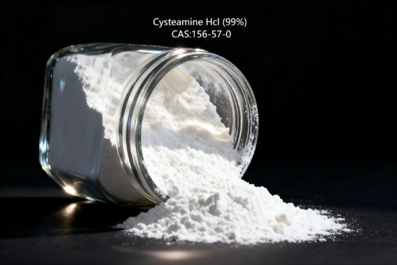 ≤2ppm Cystéamine HCL Blanc Cristallin et Soluble dans l'Eau pour Applications Industrielles