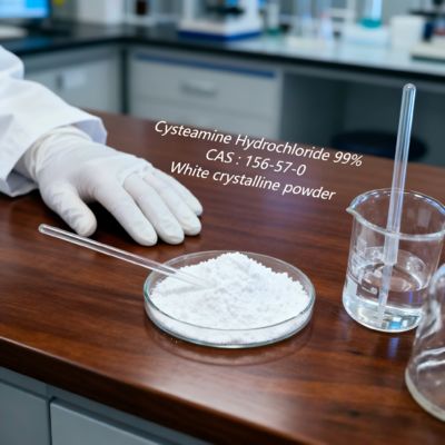 Cystéamine HCL hautement efficace pour un stockage de premier ordre. Conserver dans un endroit frais. Numéro CAS 156-57-0