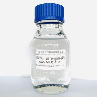 42% d'essai Thioglycolate de potassium Approbation SGS Agent réducteur organique