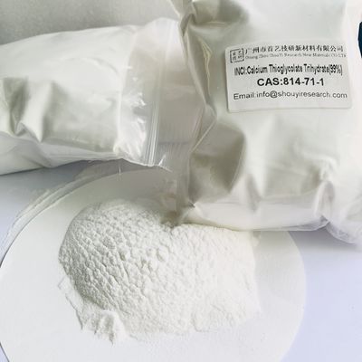 CAS 814-71-1 Thioglycolate de calcium Pas de point de flambée Pas d'indice de réfraction TDS