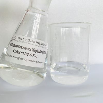 83 Éthanolamine thioglycolate C4H11NO2S Liquide incolore Soluble dans l'eau