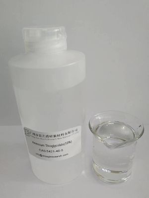 Faible toxicité Thioglycolate Perm Soluble dans l'eau Poids spécifique 1,05-1.10