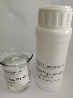 Composé inorganique de thioglycolate de potassium en poudre blanche