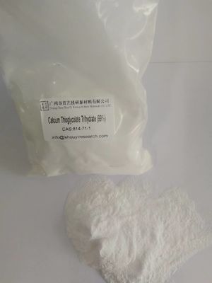 Matériaux chimiques bruts de thioglycolate de calcium pH 6,5-7,5 CAS 814-71-1