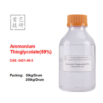Liquide permanent de thioglycolate d'ammonium à gravité spécifique stable et légère odeur