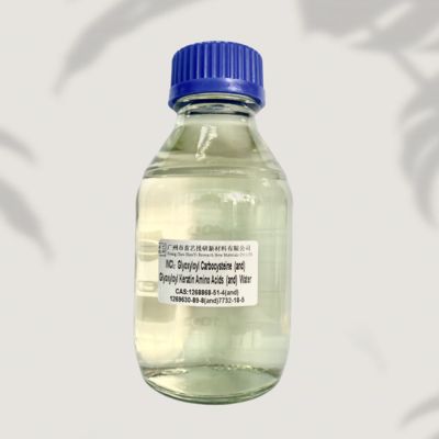 Glyoxyloyl carbocystéine 50% jaune à ambrée claire CAS 1268868-51-4 Traitement de la kératine