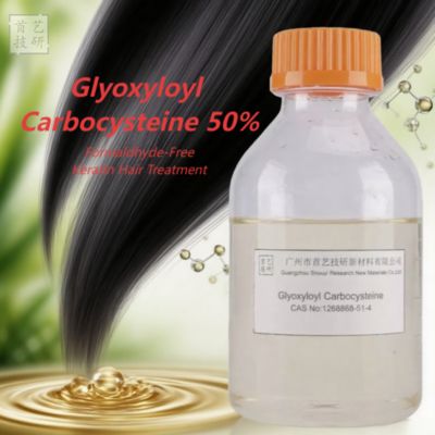 Grade cosmétique Glyoxyloyl Carbocystéine 50% Traitement de la kératine