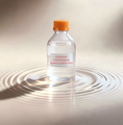 Formule chimique C7H9NO6S Glyoxyloyl carbocystéine pour la synthèse de composés Point de fusion 185-187°C