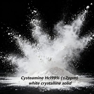 Point de fusion 95-98°C Point d'ébullition 240°C Cysteamine Hcl avec haute solubilité dans l'eau