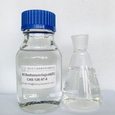 Monoéthanolamine thioglycolate soluble dans l'eau avec des propriétés stables et un point d'ébullition de 128 à 130 °C