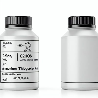 C2H6N2O2S Thioglycolate D Ammonium Douce odeur de thiol Soluble dans l'eau