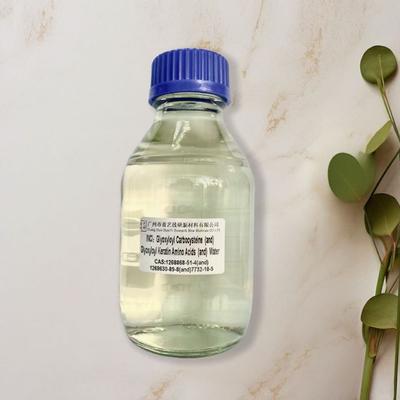 Glyoxyloyl carbocystéine 50% PH 0,5-1,0 Jaune à Amber clair Liquide CAS 1268868-51-4 Réalignement thermique des cheveux